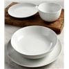 Image 1 : REPACKED 24PC TRUDEAU PORCELAIN DINNERWARE SET