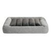 Image 1 : NEW KIRKLAND CHANNELED BOLSTER LARGE PET BED GREY