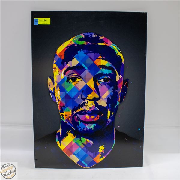 DISPLATE VIBRANT POP-ART METAL WALL HANG OF