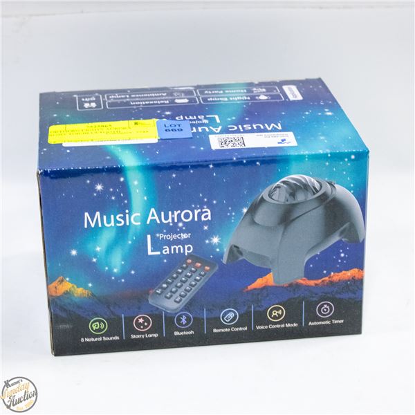 NORTHERN LIGHTS AURORA PROJECTOR/BLUETOOTH