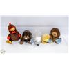 Image 1 : 5 NEW OLD STOCK WEBKINS STUFFIES WITH ONLINE CODES