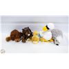 Image 1 : 5 NEW OLD STOCK WEBKINS STUFFIES WITH ONLINE CODES