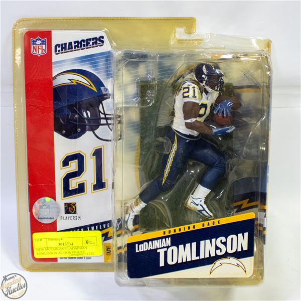NEW MCFARLANE LADAINIAN TOMLINSON ACTION FIGURE
