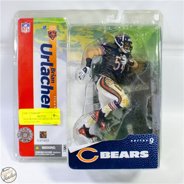 NEW MCFARLANE BRIAN URLACHER ACTION FIGURE