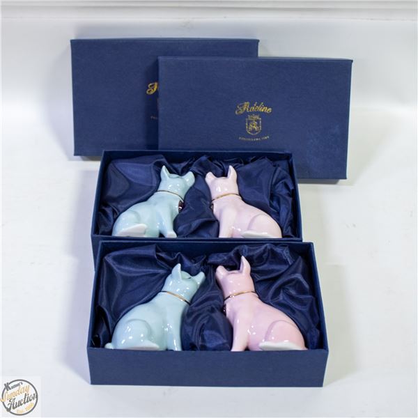 VINTAGE (X2) ADELINE PORCELAIN PIG'S