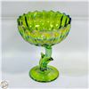 Image 1 : VINTAGE INDIANA IRIDESCENT GREEN