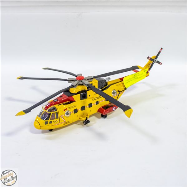 CANADIAN FORCES DIECAST RESCUE HELICOPTER