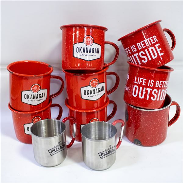 10 OKANAGAN CAMPING MUGS