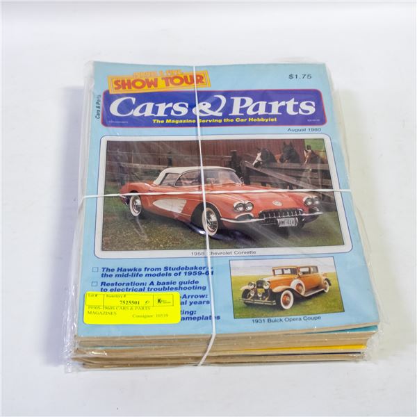 1950S-1960S CARS & PARTS MAGAZINES