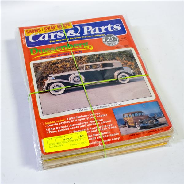 1920S-1930S-1940S CARS & PARTS MAGAZINES