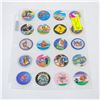 Image 1 : SHEET WITH 20 CANADA GAMES POGS SERIES 2