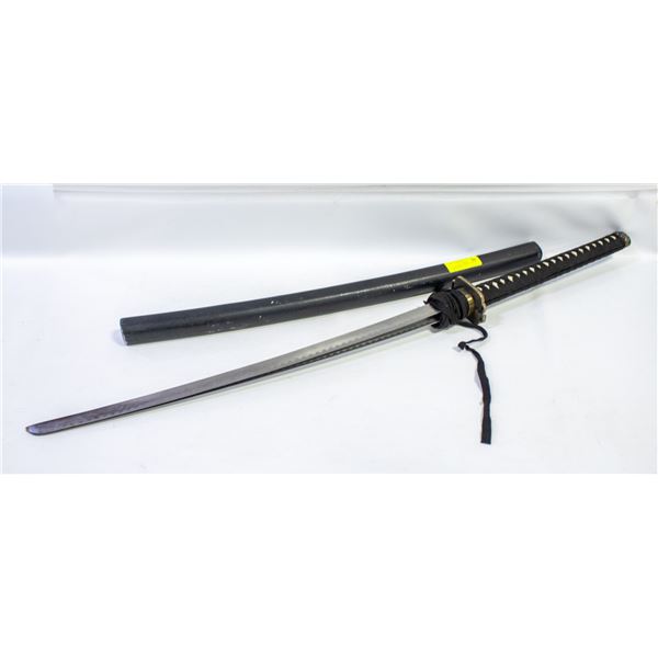 DUAL BLADE SAMURAI SWORD WITH PUZZLE HILT