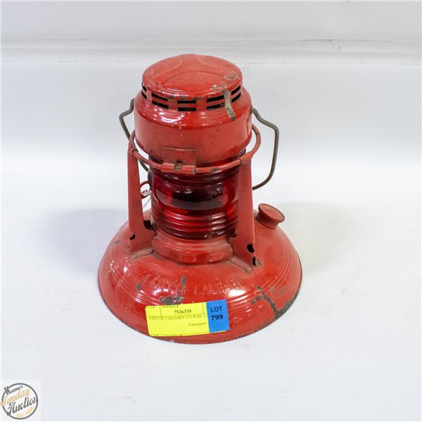 CITY OF CALGARY CN RAIL LAMP