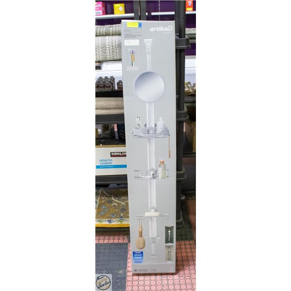 ARTIKA EXTENDABLE SHOWER CADDY STAINLESS STEEL