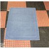 Image 1 : RIVIERA HOME COTTON NON SLIP BATH MAT 24 X 34"
