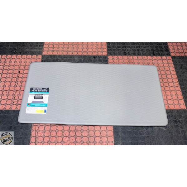 NEW APACHE COMFORT MAT PVC FOAM GREY 20 X 36"