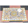 Image 1 : NEW HOOKED ACCENT RUG WITH MEMORY FOAM 22 X 38"