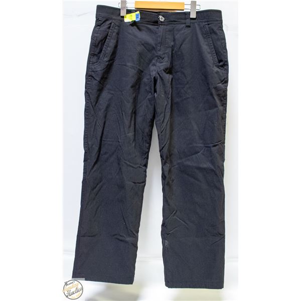 EDDIE BAUER MENS 36 X 30 FLEECE LINED PANTS