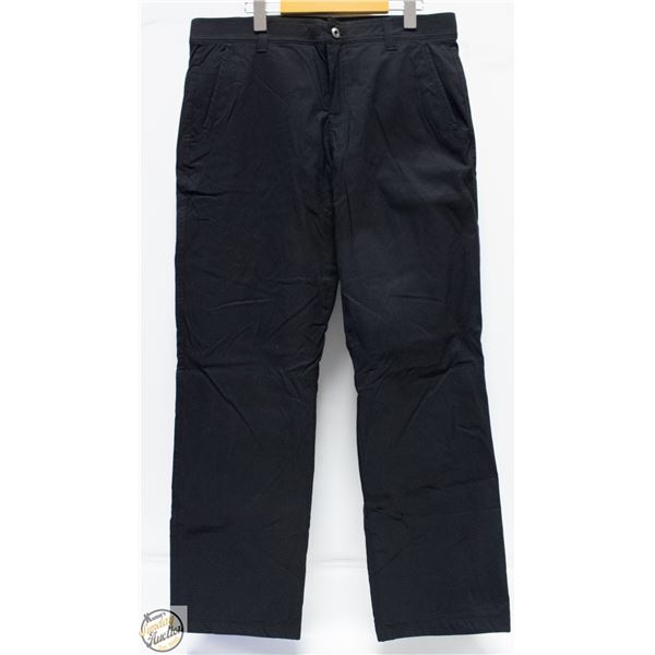 NEW EDDIE BAUER MENS 34 X 32 FLEECE LINED PANTS