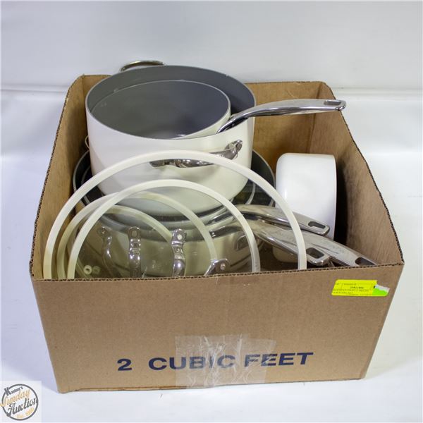 GREENPAN ERAS 11 PIECES COOKWARE SET