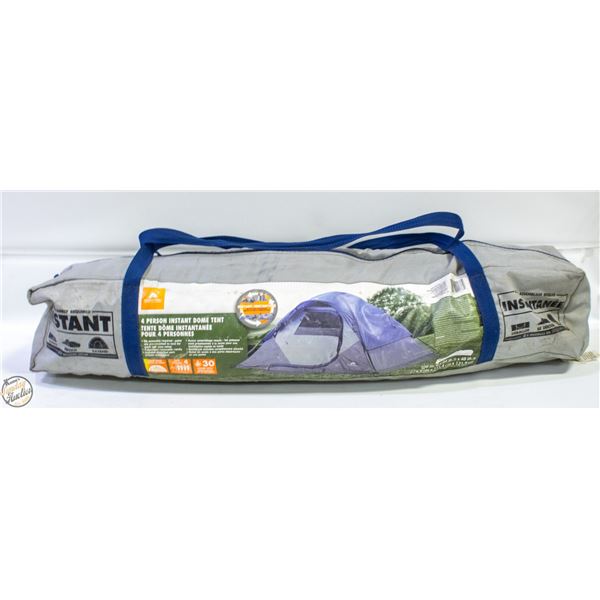 OZARK TRAIL 4-PERSON INSTANT DOME TENT - NO