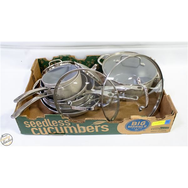 NEW CUISINART COOKWARE SET 12 PIECES