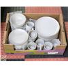 Image 1 : LARGE VOLUME OF DISHES AND BOWLS W/CUPS+MUGS