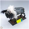 Image 1 : BISON FIGURINE (TAIL NEEDS REPAIR)