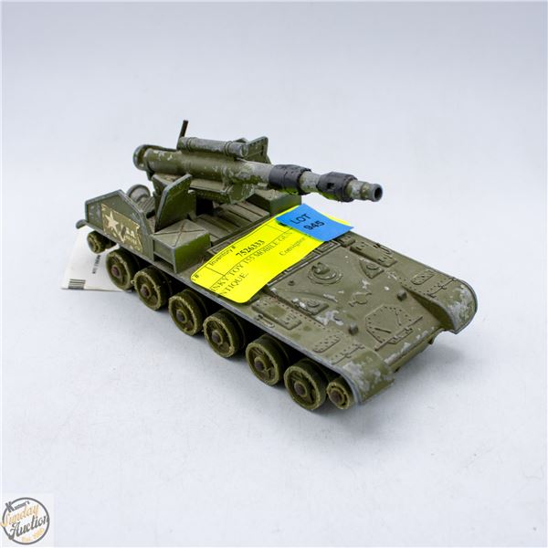 DINKY TOY 155 MOBILE GUN. ANTIQUE.