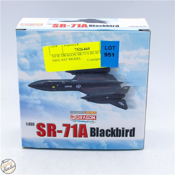 NEW DRAGON SR-71A BLACKBIRD DIECAST MODEL