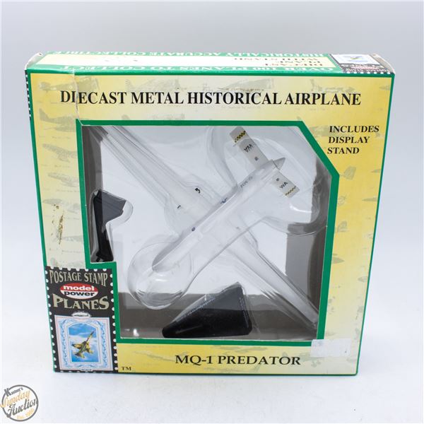 NEW MQ-1 PREDATOR DIECAST PLANE MODEL WITH