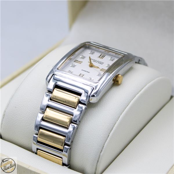 NEW ANNE KLEIN NEW YORK DIAMOND LADIES WATCH