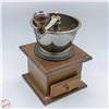 Image 1 : VINTAGE MANUAL COFFEE GRINDER (BOTTOM IS CRACKED-
