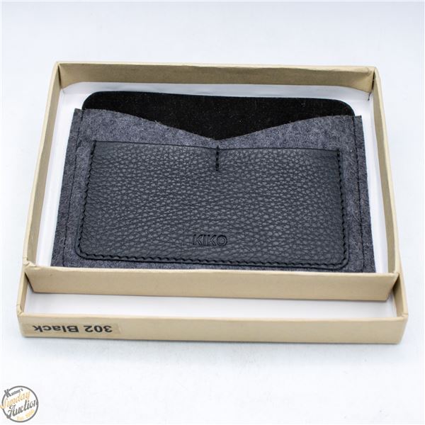 NEW KIKO LEATHER PASSPORT HOLDER