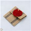 Image 1 : ANTHROPOLOGIE JUTE COIN PURSE