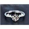 Image 1 : 1 CT GRA CERTIFIED ANTLERS DESIGN ROUND BRILLIANT