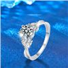 Image 5 : 1 CT GRA CERTIFIED ROUND BRILLIANT MOISSANITE