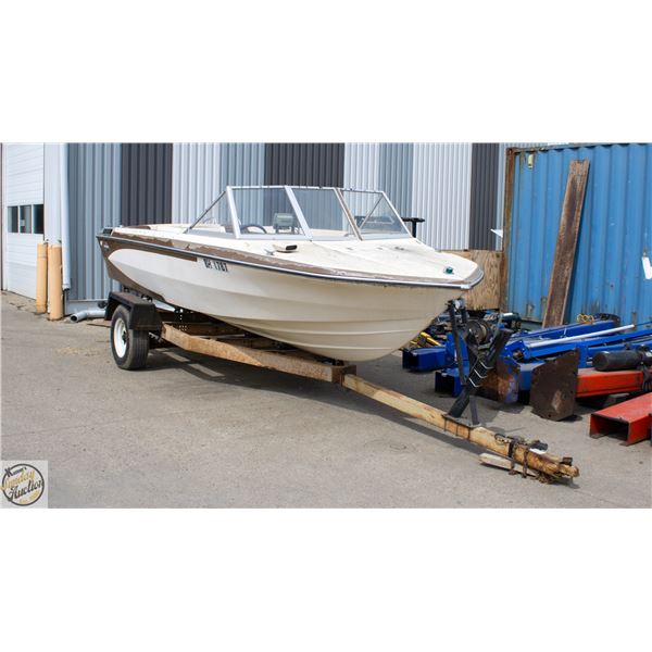 1974 GLASTRON GLASSTREAM POWERBOAT