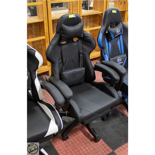 BRAND NEW LEATHERETTE GAMING CHAIRS WITH FOOT