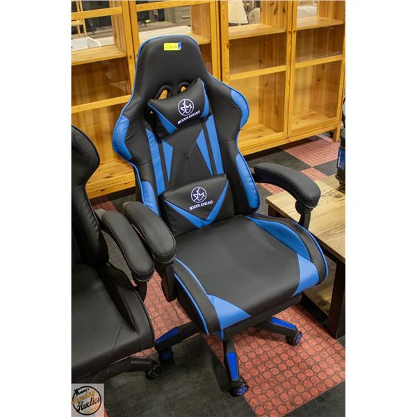 BRAND NEW LEATHERETTE GAMING CHAIRS WITH FOOT