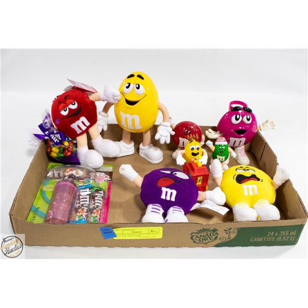 VINTAGE M&M'S COLLECTION FLAT FULL ALL TOGETHER