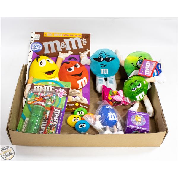 VINTAGE M&M'S COLLECTION FLAT FULL ALL TOGETHER