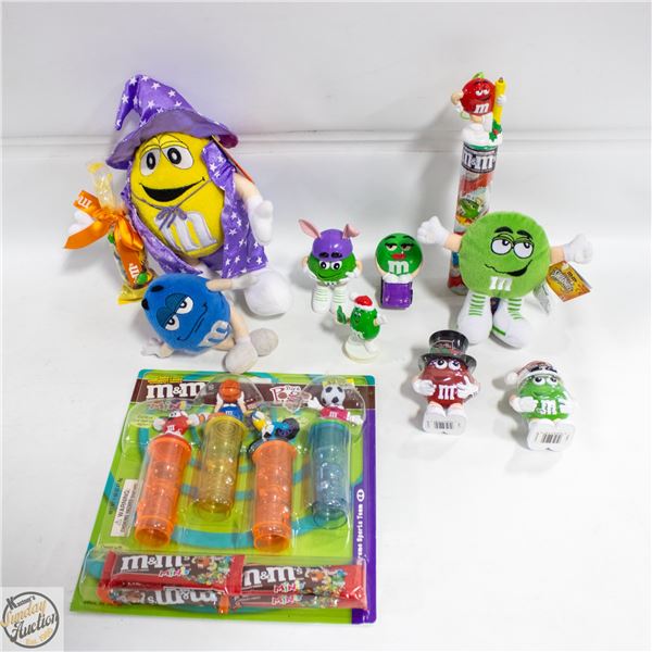 VINTAGE M&M'S COLLECTION FLAT FULL ALL TOGETHER