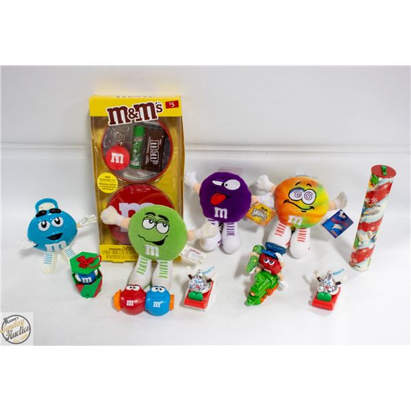 VINTAGE M&M'S COLLECTION FLAT FULL ALL TOGETHER