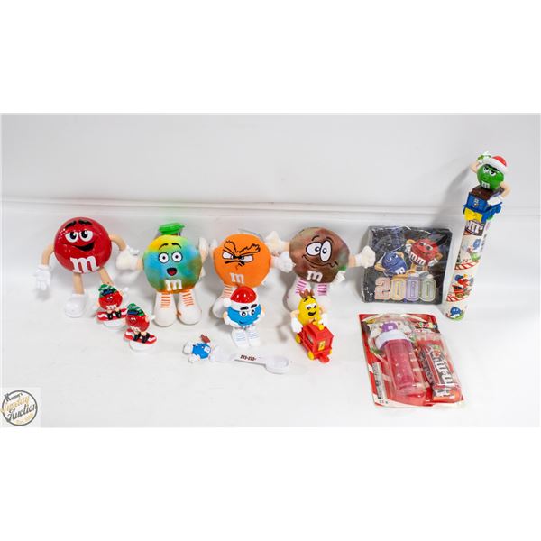 VINTAGE M&M'S COLLECTION FLAT FULL ALL TOGETHER