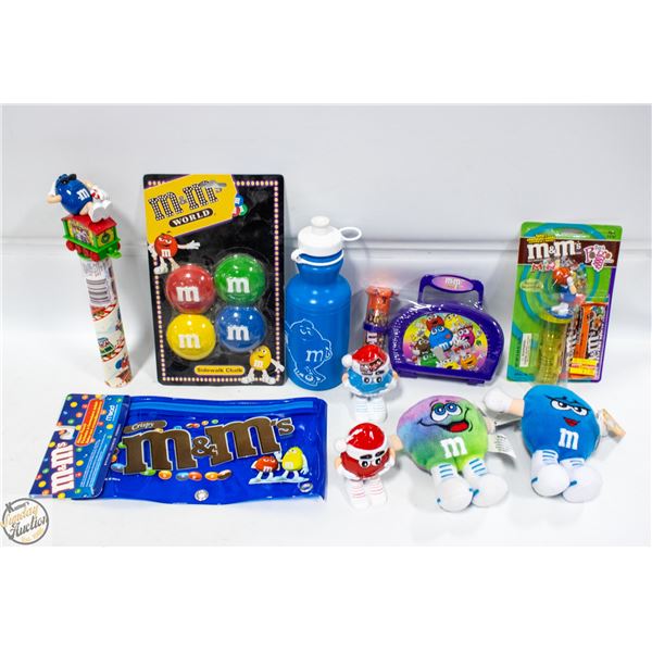 VINTAGE M&M'S COLLECTION FLAT FULL ALL TOGETHER