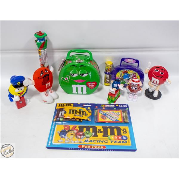 VINTAGE M&M'S COLLECTION FLAT FULL ALL TOGETHER
