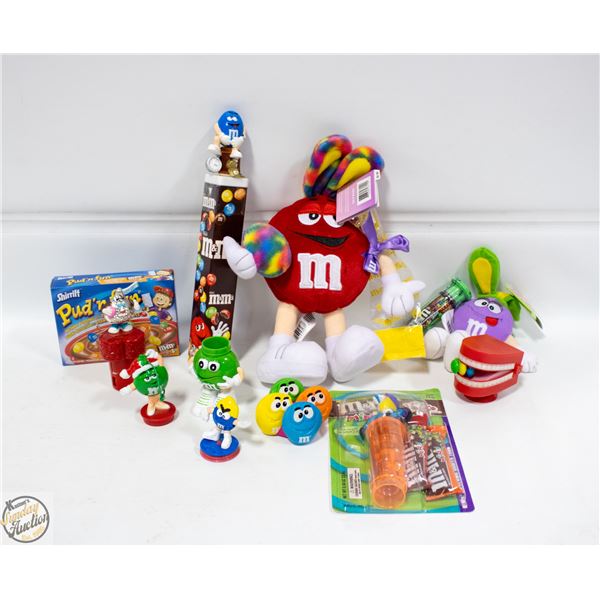 VINTAGE M&M'S COLLECTION FLAT FULL ALL TOGETHER