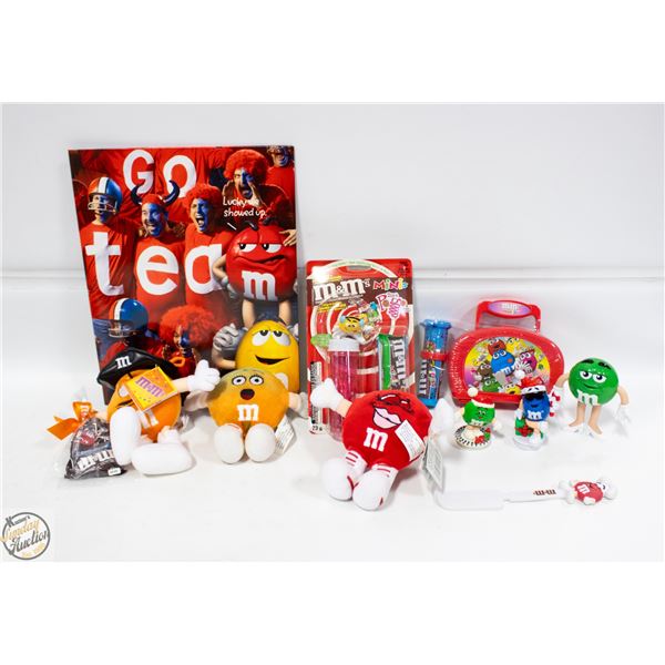 VINTAGE M&M'S COLLECTION FLAT FULL ALL TOGETHER