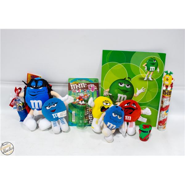 VINTAGE M&M'S COLLECTION FLAT FULL ALL TOGETHER